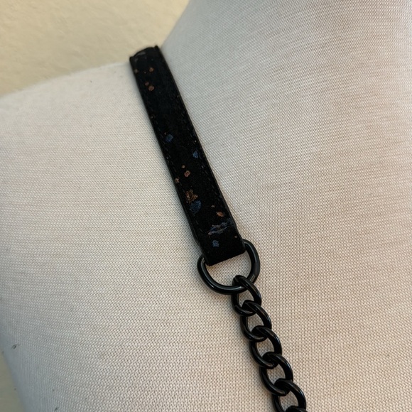 Rebecca Minkoff Love Crossbody In Black Splatter Suede - Picture 8 of 16